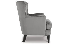 Signature Design by Ashley Romansque Accent Chair-Gray