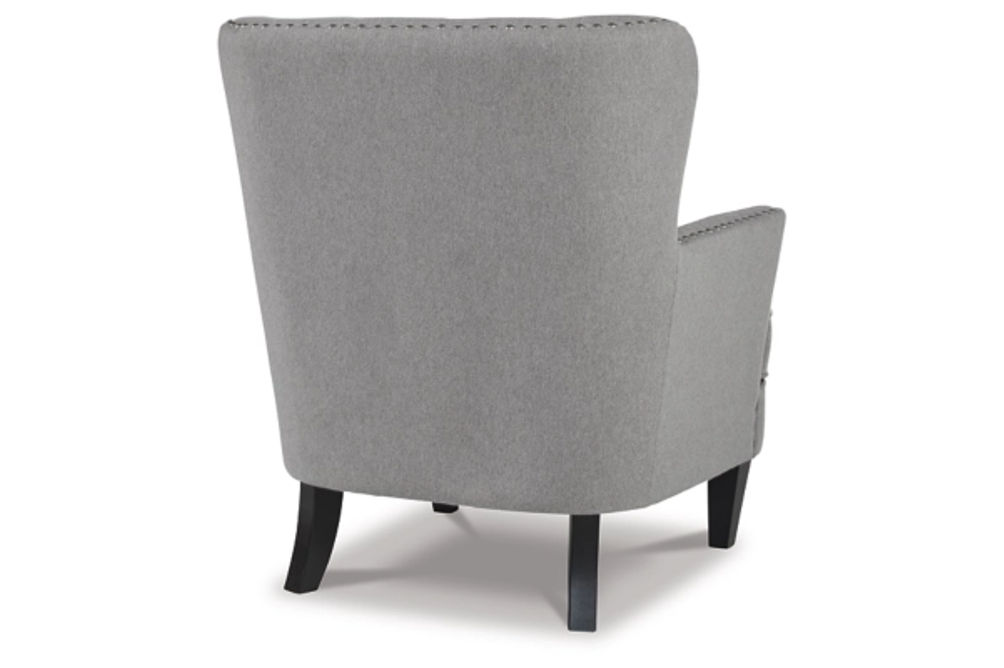 Signature Design by Ashley Romansque Accent Chair-Light Gray