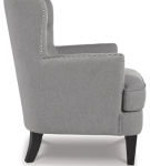 Signature Design by Ashley Romansque Accent Chair-Light Gray