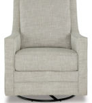 Signature Design by Ashley Kambria Swivel Glider Accent Chair-Fog