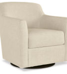 Signature Design by Ashley Bradney Swivel Accent Chair-Linen