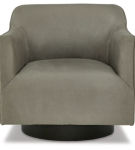 Signature Design by Ashley Phantasm Swivel Accent Chair-Putty