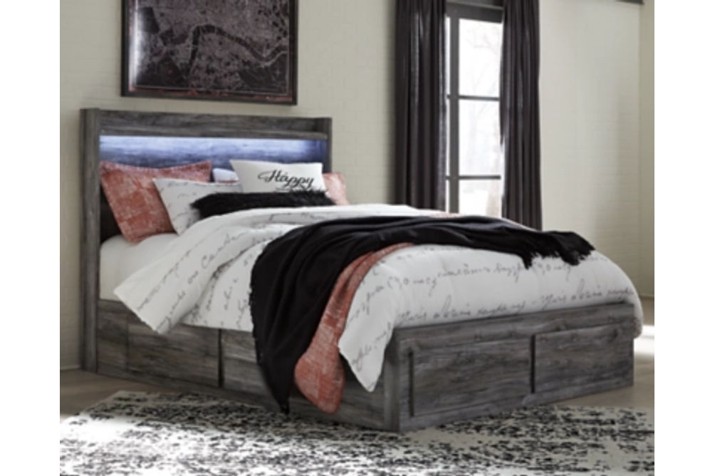 Signature Design by Ashley Baystorm Queen Panel Bed with 6 Storage Drawers