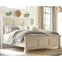 Signature Design by Ashley Bolanburg California King Panel Bed-Antique White