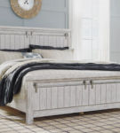 Signature Design by Ashley Brashland California King Panel Bed-White