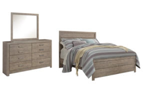 Signature Design by Ashley Culverbach Queen Panel Bed, Dresser and Mirror