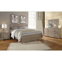 Signature Design by Ashley Culverbach King Panel Bed, Dresser and Mirror