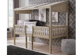 Signature Design by Ashley Wrenalyn Twin Loft Bed-Two-tone