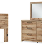 Signature Design by Ashley Hyanna Twin Panel Headboard, Dresser and Mirror