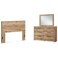 Signature Design by Ashley Hyanna Queen Panel Headboard, Dresser and Mirror