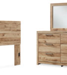 Signature Design by Ashley Hyanna Full Panel Headboard, Dresser and Mirror