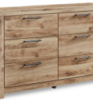 Signature Design by Ashley Hyanna Queen Storage Bed, Dresser and 2 Nightstands