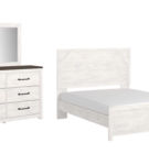 Signature Design by Ashley Gerridan Queen Panel Bed, Dresser and Mirror