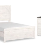 Signature Design by Ashley Senniberg Full Panel Bed, Dresser, Mirror and Night