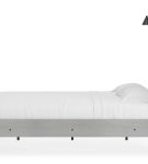 Signature Design by Ashley Cottonburg King Panel Bed-Light Gray/White