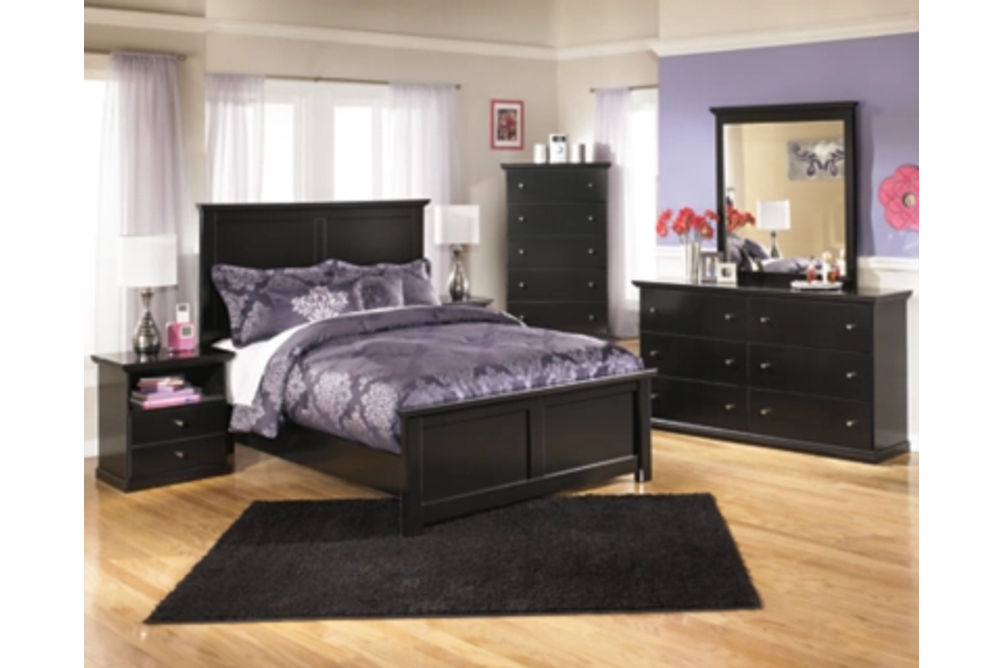 Signature Design by Ashley Maribel Full Panel Headboard, Dresser and Mirror