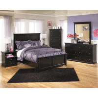 Signature Design by Ashley Maribel Full Panel Headboard, Dresser and Mirror