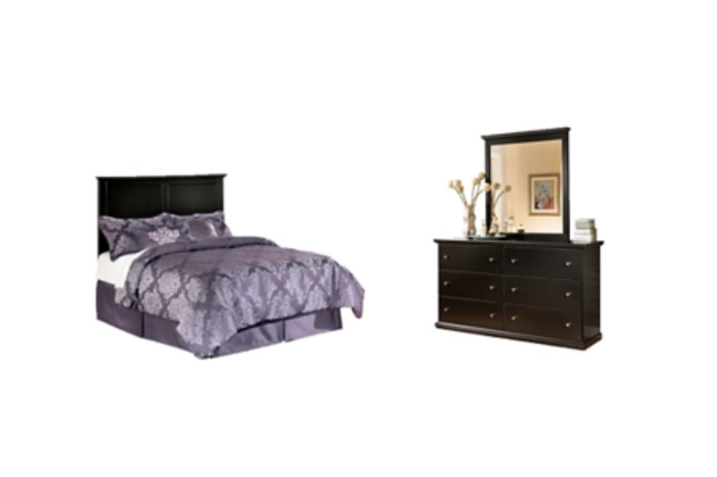 Signature Design by Ashley Maribel Full Panel Headboard, Dresser and Mirror