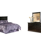 Signature Design by Ashley Maribel Full Panel Headboard, Dresser and Mirror