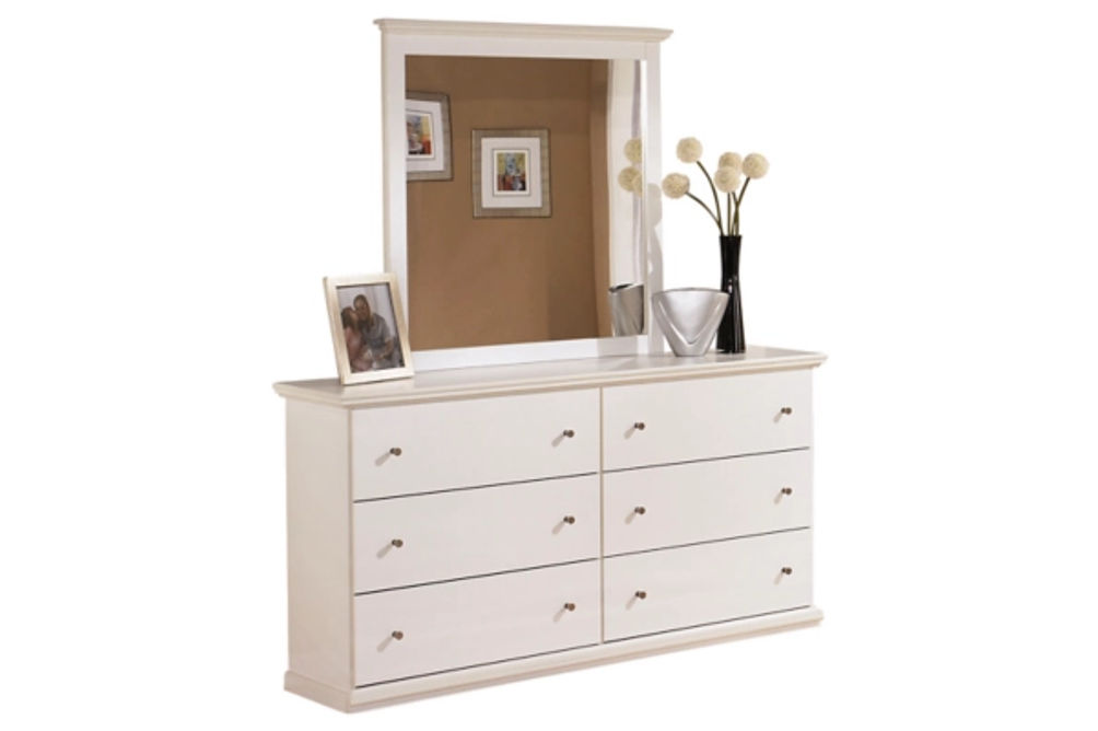 Signature Design by Ashley Bostwick Shoals Twin Panel Bed, Dresser and Mirror