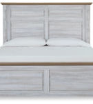 Signature Design by Ashley Haven Bay King Panel Bed, Dresser and Mirror