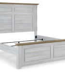 Signature Design by Ashley Haven Bay King Panel Bed-Two-tone