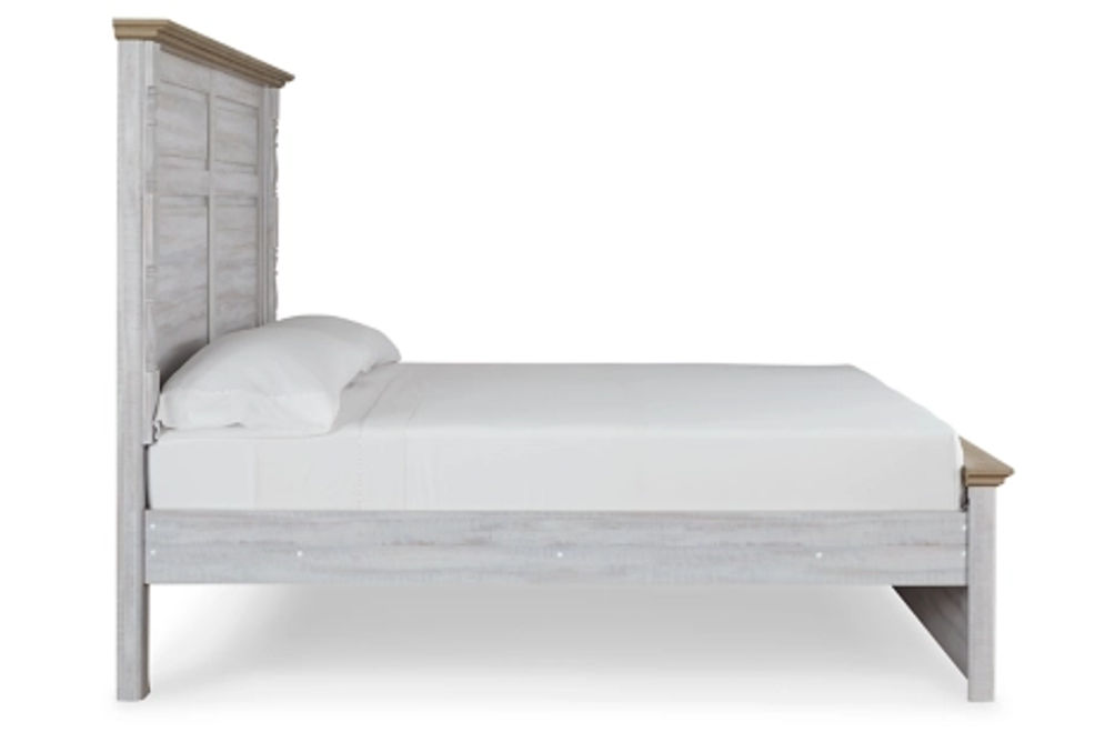 Signature Design by Ashley Haven Bay King Panel Bed-Two-tone