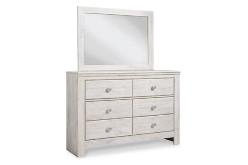 Signature Design by Ashley Paxberry Full Panel Bed, Dresser, Mirror and Chest-