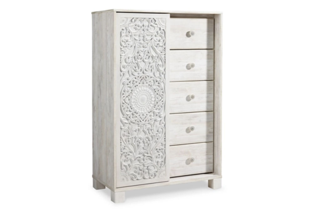 Signature Design by Ashley Paxberry Full Panel Bed, Dresser, Mirror and Chest-