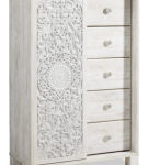 Signature Design by Ashley Paxberry Full Panel Bed, Dresser, Mirror and Chest-