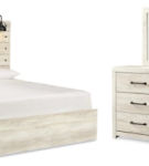 Signature Design by Ashley Cambeck Queen Panel Bed with Storage, Dresser and M