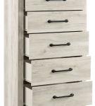 Signature Design by Ashley Cambeck Full Panel Bed with Storage, Chest and Nigh