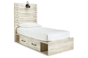 Signature Design by Ashley Cambeck Twin Panel Bed with 2 Storage Drawers