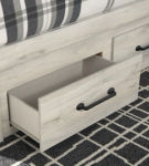 Signature Design by Ashley Cambeck Queen Panel Storage Bed-Whitewash