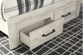 Signature Design by Ashley Cambeck Queen Panel Storage Bed-Whitewash