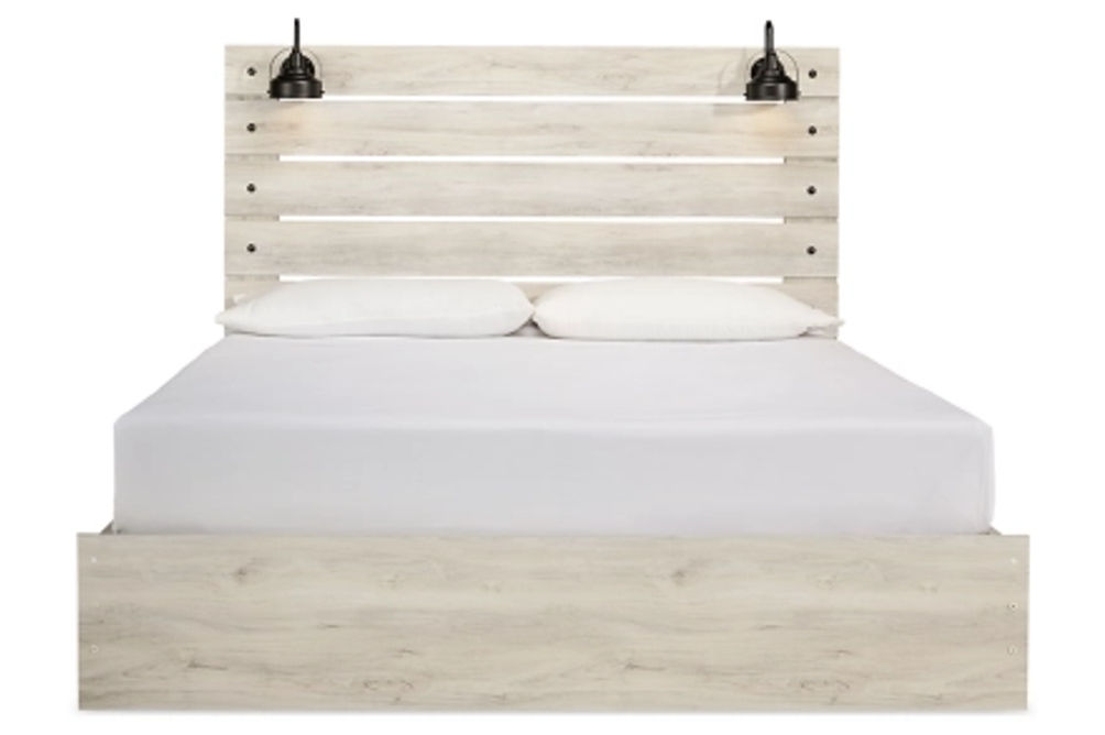 Signature Design by Ashley Cambeck King Panel Bed with Storage, Dresser, Mirro