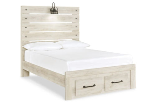 Signature Design by Ashley Cambeck Full Panel Bed with 2 Storage Drawers