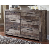 Benchcraft Derekson Queen Panel Headboard, Dresser, Chest and Nightstand-Multi