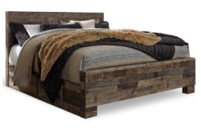 Signature Design by Ashley Derekson King Panel Bed with 2 Side Storage