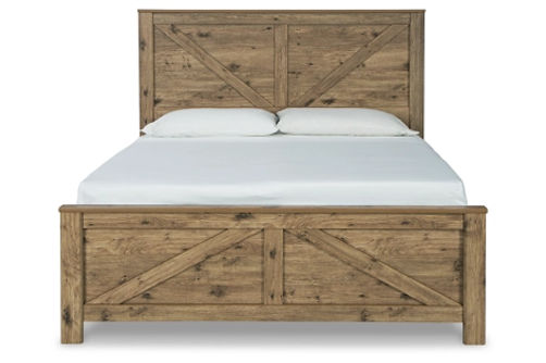 Shurlee King Crossbuck Panel Bed