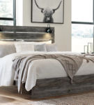 Signature Design by Ashley Baystorm King Panel Bed-Gray