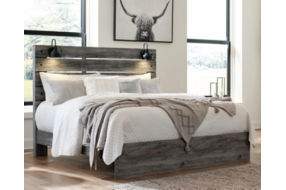 Signature Design by Ashley Baystorm King Panel Bed, Dresser and Mirror