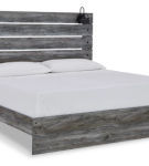 Signature Design by Ashley Baystorm King Panel Bed-Gray