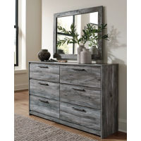 Signature Design by Ashley Baystorm Twin Panel Bed, Dresser, Mirror and Nights