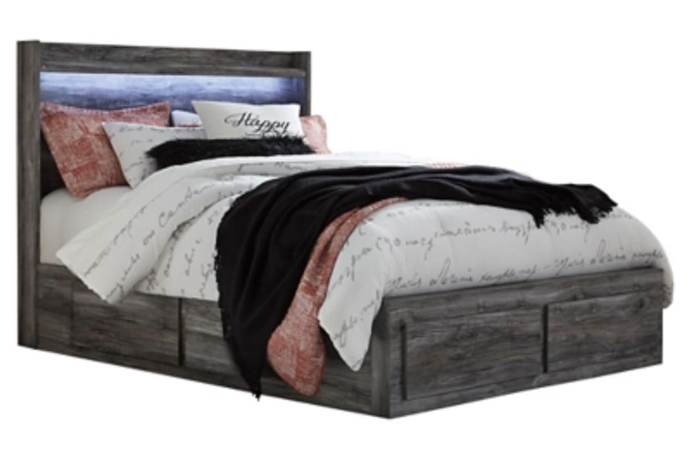 Signature Design by Ashley Baystorm Queen Panel Bed with 6 Storage Drawers