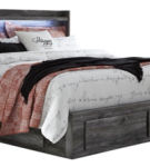 Signature Design by Ashley Baystorm King Panel Bed with 4 Storage Drawers