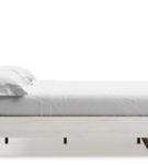 Signature Design by Ashley Altyra Queen Upholstered Storage Bed-White