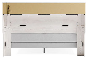 Signature Design by Ashley Altyra King Panel Bookcase Bed-White