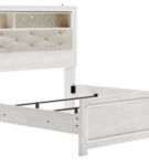 Signature Design by Ashley Altyra King Panel Bookcase Bed-White
