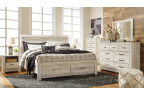 Signature Design by Ashley Bellaby King Platform Bed with 2 Storage Drawers